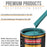 Bright Racing Aqua - Urethane Basecoat Auto Paint - Gallon Paint Color Only - Professional High Gloss Automotive, Car, Truck Coating