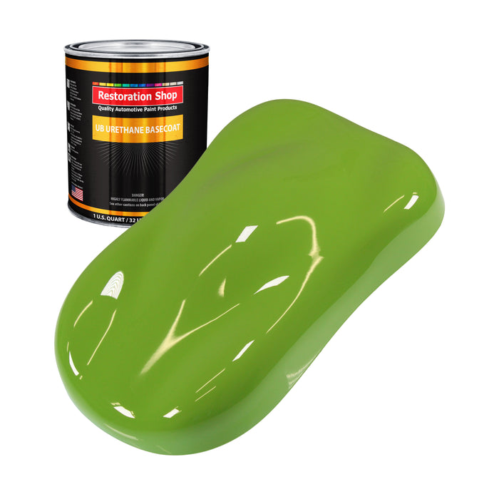 Sublime Green - Urethane Basecoat Auto Paint - Quart Paint Color Only - Professional High Gloss Automotive, Car, Truck Coating