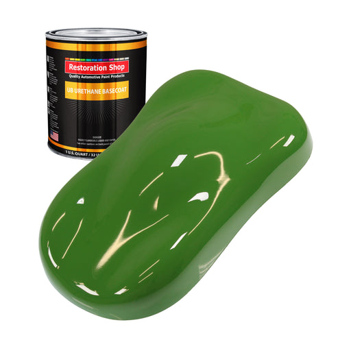 Deere Green - Urethane Basecoat Auto Paint - Quart Paint Color Only - Professional High Gloss Automotive, Car, Truck Coating