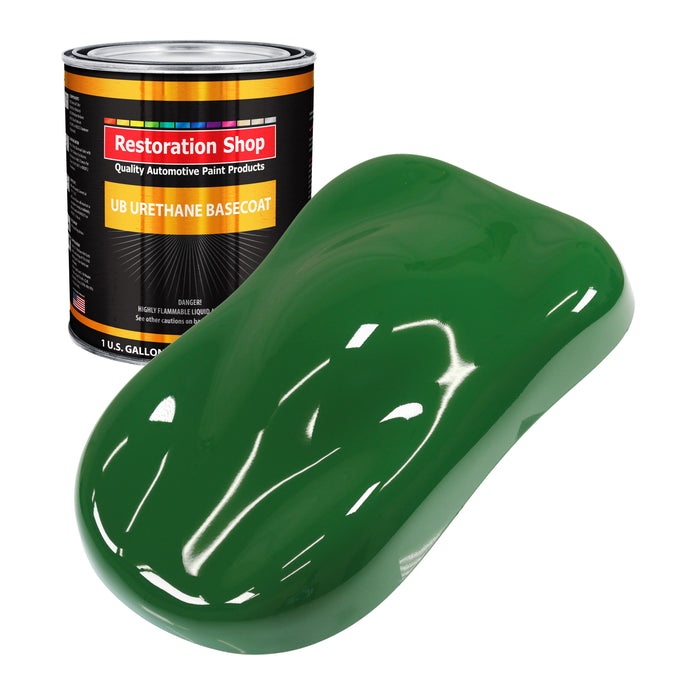 Emerald Green - Urethane Basecoat Auto Paint - Gallon Paint Color Only - Professional High Gloss Automotive, Car, Truck Coating