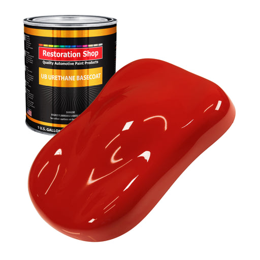 Swift Red - Urethane Basecoat Auto Paint - Gallon Paint Color Only - Professional High Gloss Automotive, Car, Truck Coating