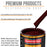 Carmine Red - Urethane Basecoat with Clearcoat Auto Paint - Complete Medium Quart Paint Kit - Professional High Gloss Automotive, Car, Truck Coating