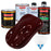 Burgundy - Urethane Basecoat with Premium Clearcoat Auto Paint - Complete Medium Quart Paint Kit - Professional High Gloss Automotive Coating