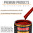 Victory Red - Urethane Basecoat with Clearcoat Auto Paint - Complete Fast Gallon Paint Kit - Professional High Gloss Automotive, Car, Truck Coating