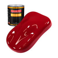 Quarter Mile Red - Urethane Basecoat Auto Paint - Quart Paint Color Only - Professional High Gloss Automotive, Car, Truck Coating