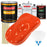 Charger Orange Urethane Basecoat with European Clearcoat Auto Paint - Complete Gallon Paint Color Kit - Automotive Refinish Coating