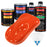 Charger Orange - Urethane Basecoat with Clearcoat Auto Paint (Complete Medium Quart Paint Kit) Professional High Gloss Automotive Car Truck Coating