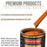 Omaha Orange - Urethane Basecoat Auto Paint - Gallon Paint Color Only - Professional High Gloss Automotive, Car, Truck Coating