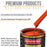 Hemi Orange - Urethane Basecoat with Clearcoat Auto Paint - Complete Fast Gallon Paint Kit - Professional High Gloss Automotive, Car, Truck Coating