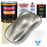 Pewter Silver Metallic - Urethane Basecoat with Premium Clearcoat Auto Paint (Complete Medium Gallon Paint Kit) Professional Gloss Automotive Coating