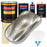 Pewter Silver Metallic - Urethane Basecoat with Clearcoat Auto Paint (Complete Slow Gallon Paint Kit) Professional Gloss Automotive Car Truck Coating