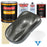 Dark Charcoal Metallic - Urethane Basecoat with Premium Clearcoat Auto Paint - Complete Fast Gallon Paint Kit - Professional Gloss Automotive Coating