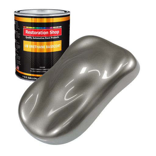 Graphite Gray Metallic - Urethane Basecoat Auto Paint - Gallon Paint Color Only - Professional High Gloss Automotive, Car, Truck Coating