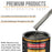 Anthracite Gray Metallic - Urethane Basecoat with Clearcoat Auto Paint - Complete Fast Gallon Paint Kit - Professional Automotive Car Truck Coating