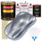 Cool Gray Metallic Urethane Basecoat with European Clearcoat Auto Paint - Complete Gallon Paint Color Kit - Automotive Refinish Coating
