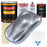 Cool Gray Metallic - Urethane Basecoat with Premium Clearcoat Auto Paint - Complete Slow Gallon Paint Kit - Professional High Gloss Automotive Coating