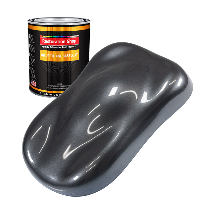 Restoration Shop Quart Only Sterling Silver Metallic Acrylic Enamel Single Stage Car Auto Paint