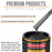 Black Sparkle Metallic - Urethane Basecoat with Clearcoat Auto Paint (Complete Slow Gallon Paint Kit) Professional Gloss Automotive Car Truck Coating