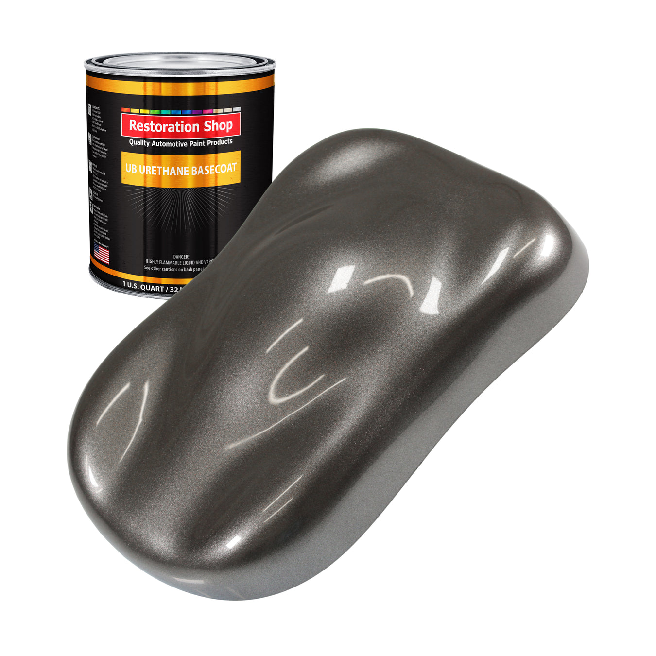 Urethane Basecoat Paint - Tunnel Ram Gray Metallic