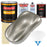 Bright Silver Metallic - Urethane Basecoat with Premium Clearcoat Auto Paint - Complete Fast Gallon Paint Kit - Professional Gloss Automotive Coating