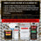 Bright Silver Metallic Urethane Basecoat with European Clearcoat Auto Paint - Complete Quart Paint Color Kit - Automotive Refinish Coating