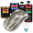 Bright Silver Metallic - Urethane Basecoat with Clearcoat Auto Paint (Complete Medium Quart Paint Kit) Professional Gloss Automotive Car Truck Coating