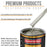 Galaxy Silver Metallic - Urethane Basecoat with Clearcoat Auto Paint (Complete Slow Gallon Paint Kit) Professional Gloss Automotive Car Truck Coating