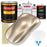 Cashmere Gold Metallic Urethane Basecoat with European Clearcoat Auto Paint - Complete Gallon Paint Color Kit - Automotive Refinish Coating