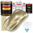 Champagne Gold Metallic Urethane Basecoat with European Clearcoat Auto Paint - Complete Gallon Paint Color Kit - Automotive Refinish Coating