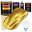 Anniversary Gold Metallic - Urethane Basecoat with Clearcoat Auto Paint - Complete Fast Gallon Paint Kit - Professional Automotive Car Truck Coating