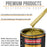 Anniversary Gold Metallic - Urethane Basecoat with Clearcoat Auto Paint - Complete Medium Gallon Paint Kit - Professional Automotive Car Truck Coating