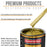 Anniversary Gold Metallic - Urethane Basecoat with Premium Clearcoat Auto Paint (Complete Slow Gallon Paint Kit) Professional Gloss Automotive Coating
