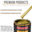 Anniversary Gold Metallic - Urethane Basecoat Auto Paint - Quart Paint Color Only - Professional High Gloss Automotive, Car, Truck Coating