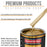 Autumn Gold Metallic - Urethane Basecoat with Clearcoat Auto Paint - Complete Fast Gallon Paint Kit - Professional Gloss Automotive Car Truck Coating