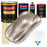 Mocha Frost Metallic - Urethane Basecoat with Clearcoat Auto Paint - Complete Fast Gallon Paint Kit - Professional Gloss Automotive Car Truck Coating