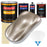 Mocha Frost Metallic - Urethane Basecoat with Clearcoat Auto Paint - Complete Slow Gallon Paint Kit - Professional Gloss Automotive Car Truck Coating