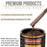 Mahogany Brown Metallic - Urethane Basecoat with Clearcoat Auto Paint (Complete Fast Gallon Paint Kit) Professional Gloss Automotive Car Truck Coating