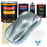 Silver Blue Metallic - Urethane Basecoat with Clearcoat Auto Paint (Complete Medium Gallon Paint Kit) Professional Gloss Automotive Car Truck Coating