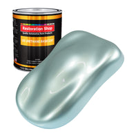 Frost Blue Metallic - Urethane Basecoat Auto Paint - Gallon Paint Color Only - Professional High Gloss Automotive, Car, Truck Coating
