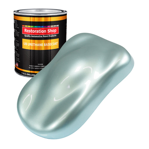 Frost Blue Metallic - Urethane Basecoat Auto Paint - Gallon Paint Color Only - Professional High Gloss Automotive, Car, Truck Coating