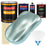 Frost Blue Metallic - Urethane Basecoat with Clearcoat Auto Paint - Complete Medium Gallon Paint Kit - Professional Gloss Automotive Car Truck Coating