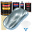 Ice Blue Metallic - Urethane Basecoat with Clearcoat Auto Paint - Complete Fast Gallon Paint Kit - Professional Gloss Automotive Car Truck Coating