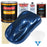 Sapphire Blue Metallic - Urethane Basecoat with Premium Clearcoat Auto Paint - Complete Slow Gallon Paint Kit - Professional Gloss Automotive Coating