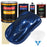 Daytona Blue Metallic - Urethane Basecoat with Clearcoat Auto Paint (Complete Medium Gallon Paint Kit) Professional Gloss Automotive Car Truck Coating