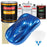 Burn Out Blue Metallic Urethane Basecoat with European Clearcoat Auto Paint - Complete Gallon Paint Color Kit - Automotive Refinish Coating