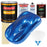 Burn Out Blue Metallic - Urethane Basecoat with Premium Clearcoat Auto Paint (Complete Medium Gallon Paint Kit) Professional Gloss Automotive Coating