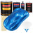 Fiji Blue Metallic - Urethane Basecoat with Clearcoat Auto Paint - Complete Fast Gallon Paint Kit - Professional Gloss Automotive Car Truck Coating