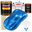 Fiji Blue Metallic Urethane Basecoat with European Clearcoat Auto Paint - Complete Gallon Paint Color Kit - Automotive Refinish Coating