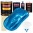 Intense Blue Metallic - Urethane Basecoat with Clearcoat Auto Paint - Complete Fast Gallon Paint Kit - Professional Gloss Automotive Car Truck Coating