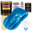 Intense Blue Metallic - Urethane Basecoat with Premium Clearcoat Auto Paint - Complete Medium Gallon Paint Kit - Professional Gloss Automotive Coating